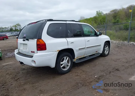 2002 GMC Envoy Sle/Slt из США, поврежденный, VIN 1GKDT13S722312887